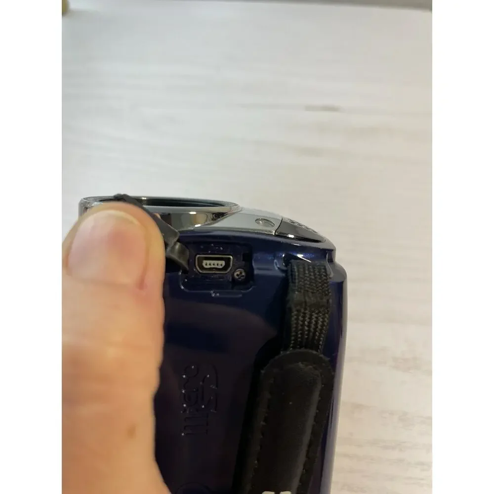 JVC Everio GZ-MG630AU 60GB HDD Blue Digital Camcorder 40x Zoom - Tested